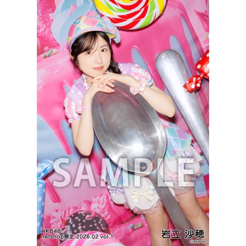 予約商品】AKB48 2026年2月度 net shop限定個別生写真5枚セットvol.1