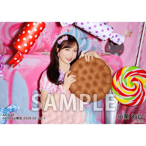 予約商品】AKB48 2026年2月度 net shop限定個別生写真5枚セットvol.1