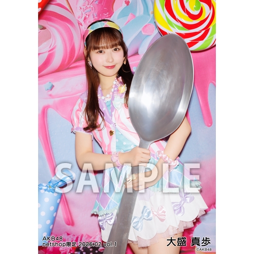 予約商品】AKB48 2026年2月度 net shop限定個別生写真5枚セットvol.1