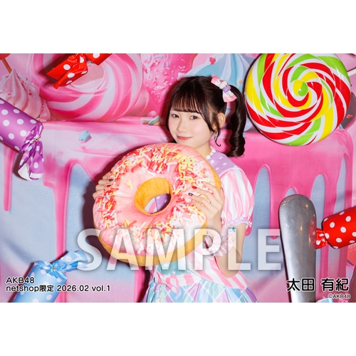 予約商品】AKB48 2026年2月度 net shop限定個別生写真5枚セットvol.1