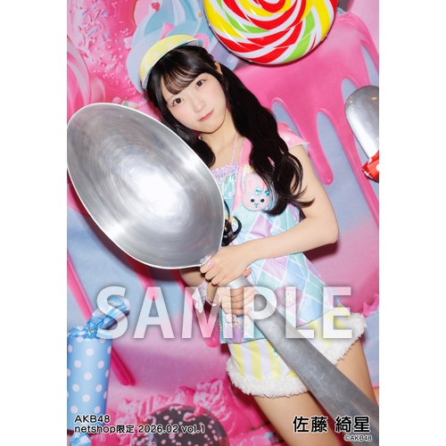 予約商品】AKB48 2026年2月度 net shop限定個別生写真5枚セットvol.1