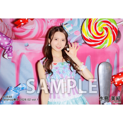 予約商品】AKB48 2026年2月度 net shop限定個別生写真5枚セットvol.1