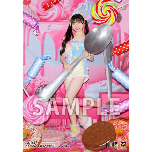 予約商品】AKB48 2026年2月度 net shop限定個別生写真5枚セットvol.1