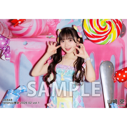 予約商品】AKB48 2026年2月度 net shop限定個別生写真5枚セットvol.1
