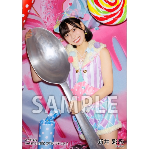 AKB48 新井彩永 生写真(AKB48・SKE48)/アイドル/AKB48 新井彩永/膝上/AKB48 18期研究生
