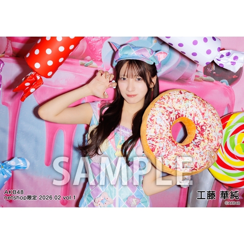 AKB48 CDコレクション 26枚 予約商品】AKB48 2026年4月度 net shop限定個別生写真5枚セットvol.2
