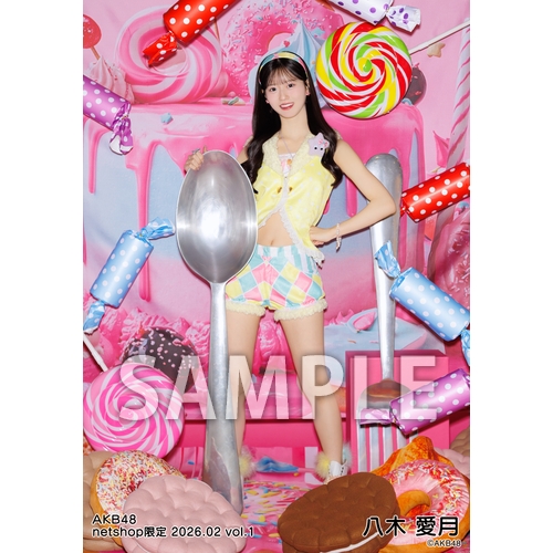 予約商品】AKB48 2026年2月度 net shop限定個別生写真5枚セットvol.1