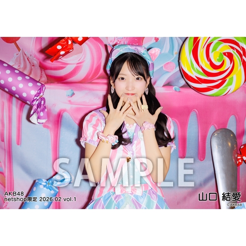 予約商品】AKB48 2026年2月度 net shop限定個別生写真5枚セットvol.1