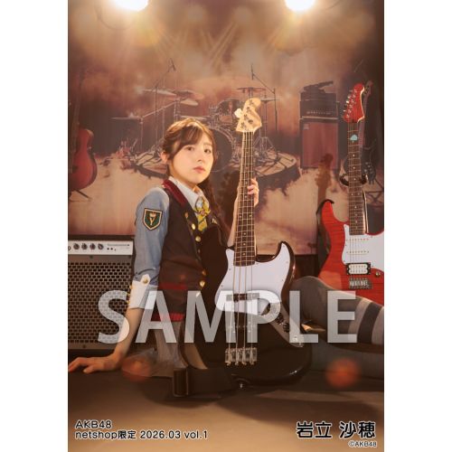 予約商品】AKB48 2026年3月度 net shop限定個別生写真5枚セットvol.1