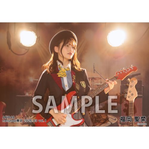 予約商品】AKB48 2026年3月度 net shop限定個別生写真5枚セットvol.1