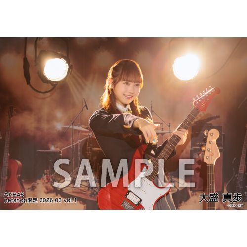 予約商品】AKB48 2026年3月度 net shop限定個別生写真5枚セットvol.1