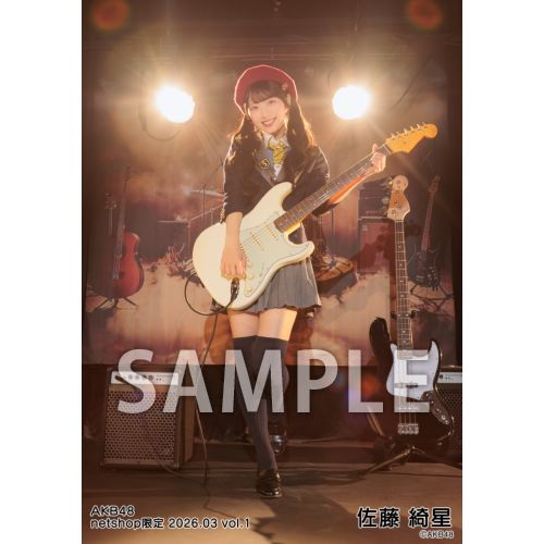 予約商品】AKB48 2026年3月度 net shop限定個別生写真5枚セットvol.1