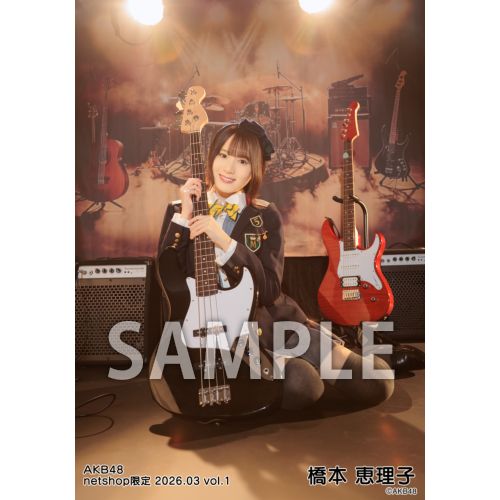 予約商品】AKB48 2026年3月度 net shop限定個別生写真5枚セットvol.1