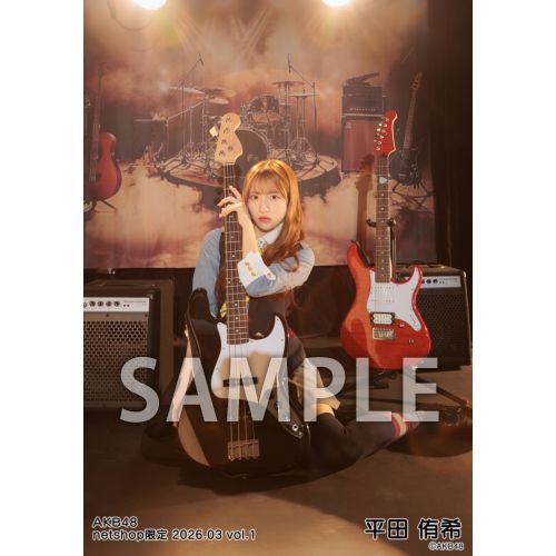 予約商品】AKB48 2026年3月度 net shop限定個別生写真5枚セットvol.1