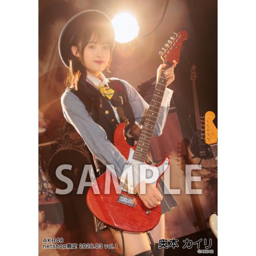 予約商品】AKB48 2026年3月度 net shop限定個別生写真5枚セットvol.1
