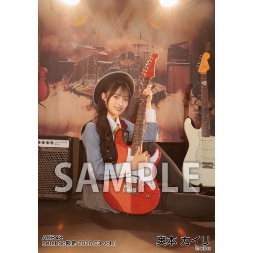 予約商品】AKB48 2026年3月度 net shop限定個別生写真5枚セットvol.1
