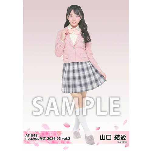 予約商品】AKB48 2026年3月度 net shop限定個別生写真5枚セットvol.2