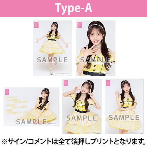 予約商品】AKB48 向井地美音 net shop限定卒業記念生写真5枚セット