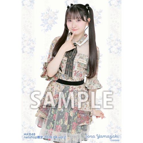 予約商品】AKB48 2026年4月度 net shop限定個別生写真5枚セットvol.2