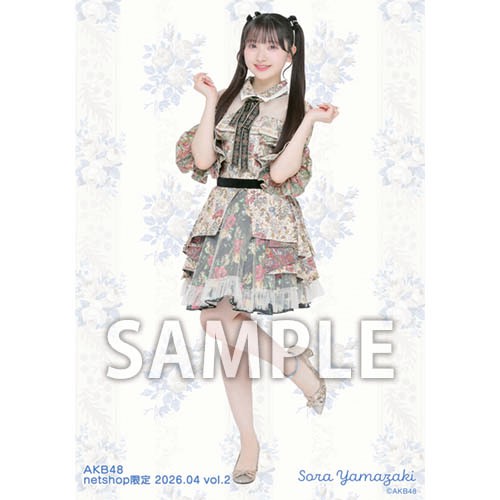予約商品】AKB48 2026年4月度 net shop限定個別生写真5枚セットvol.2