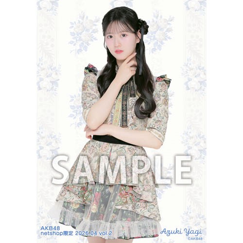 予約商品】AKB48 2026年4月度 net shop限定個別生写真5枚セットvol.2