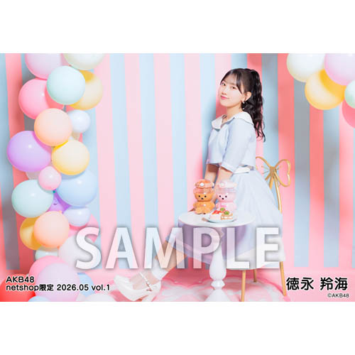 予約商品】AKB48 2026年5月度 net shop限定個別生写真5枚セットvol.1