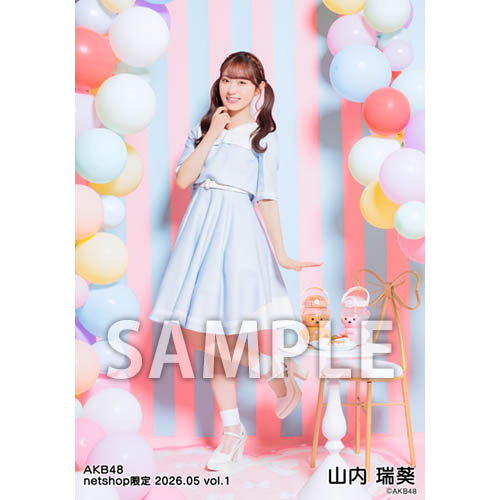 予約商品】AKB48 2026年5月度 net shop限定個別生写真5枚セットvol.1