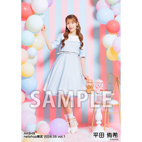 予約商品】AKB48 2026年5月度 net shop限定個別生写真5枚セットvol.1