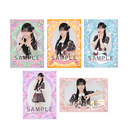 予約商品】AKB48 2026年7月度 生誕記念 net shop限定個別生写真5枚