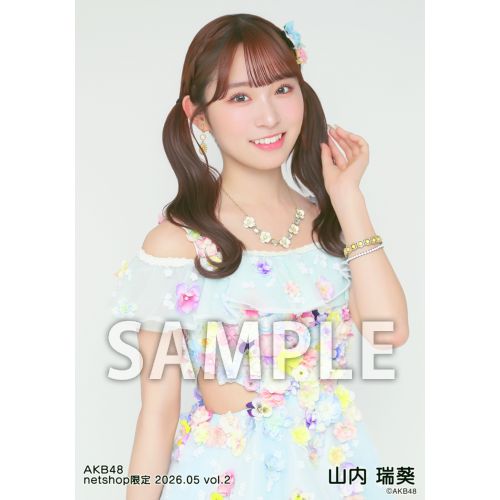 予約商品】AKB48 2026年5月度 net shop限定個別生写真5枚セットvol.2
