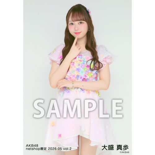 予約商品】AKB48 2026年5月度 net shop限定個別生写真5枚セットvol.2