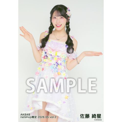 予約商品】AKB48 2026年5月度 net shop限定個別生写真5枚セットvol.2
