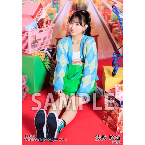 予約商品】AKB48 2026年6月度 net shop限定個別生写真5枚セットvol.1