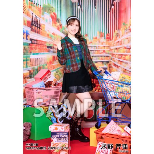 予約商品】AKB48 2026年6月度 net shop限定個別生写真5枚セットvol.1