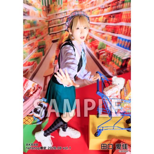 予約商品】AKB48 2026年6月度 net shop限定個別生写真5枚セットvol.1