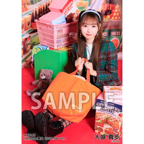 予約商品】AKB48 2026年6月度 net shop限定個別生写真5枚セットvol.1