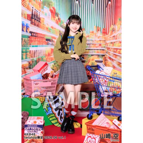 予約商品】AKB48 2026年6月度 net shop限定個別生写真5枚セットvol.1