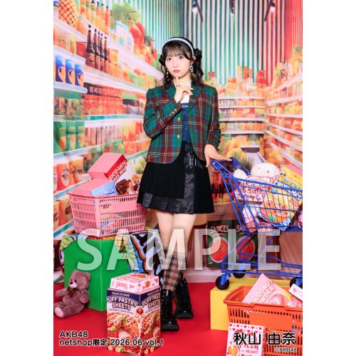 予約商品】AKB48 2026年6月度 net shop限定個別生写真5枚セットvol.1