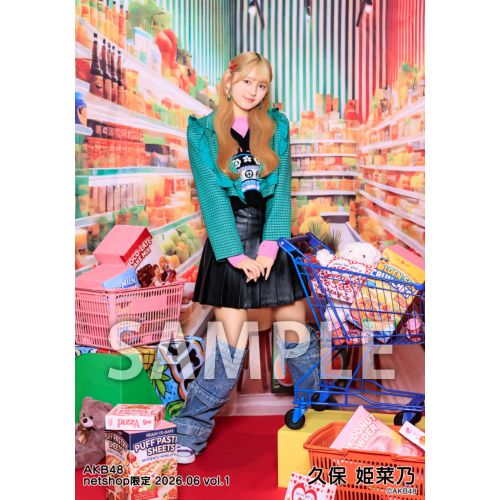 予約商品】AKB48 2026年6月度 net shop限定個別生写真5枚セットvol.1