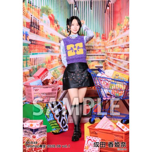 予約商品】AKB48 2026年6月度 net shop限定個別生写真5枚セットvol.1