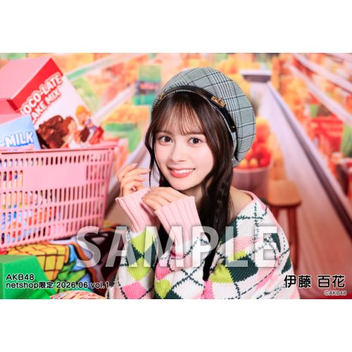 予約商品】AKB48 2026年6月度 net shop限定個別生写真5枚セットvol.1
