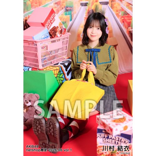 予約商品】AKB48 2026年6月度 net shop限定個別生写真5枚セットvol.1