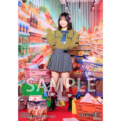予約商品】AKB48 2026年6月度 net shop限定個別生写真5枚セットvol.1