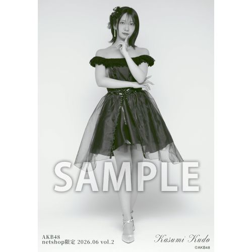 予約商品】AKB48 2026年6月度 net shop限定個別生写真5枚セットvol.2