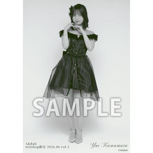 予約商品】AKB48 2026年6月度 net shop限定個別生写真5枚セットvol.2
