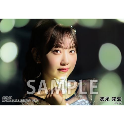 予約商品】AKB48 2026年7月度 net shop限定個別生写真5枚セットvol.1