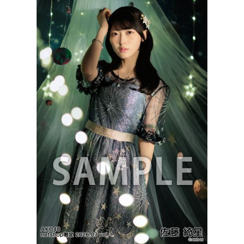 予約商品】AKB48 2026年7月度 net shop限定個別生写真5枚セットvol.1