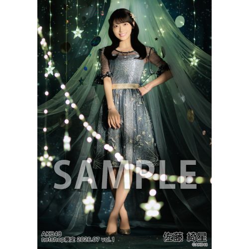 予約商品】AKB48 2026年7月度 net shop限定個別生写真5枚セットvol.1