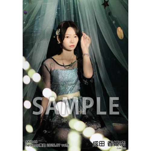 予約商品】AKB48 2026年7月度 net shop限定個別生写真5枚セットvol.1