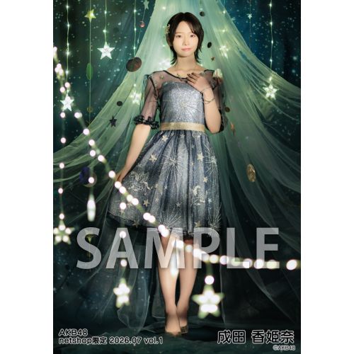 予約商品】AKB48 2026年7月度 net shop限定個別生写真5枚セットvol.1